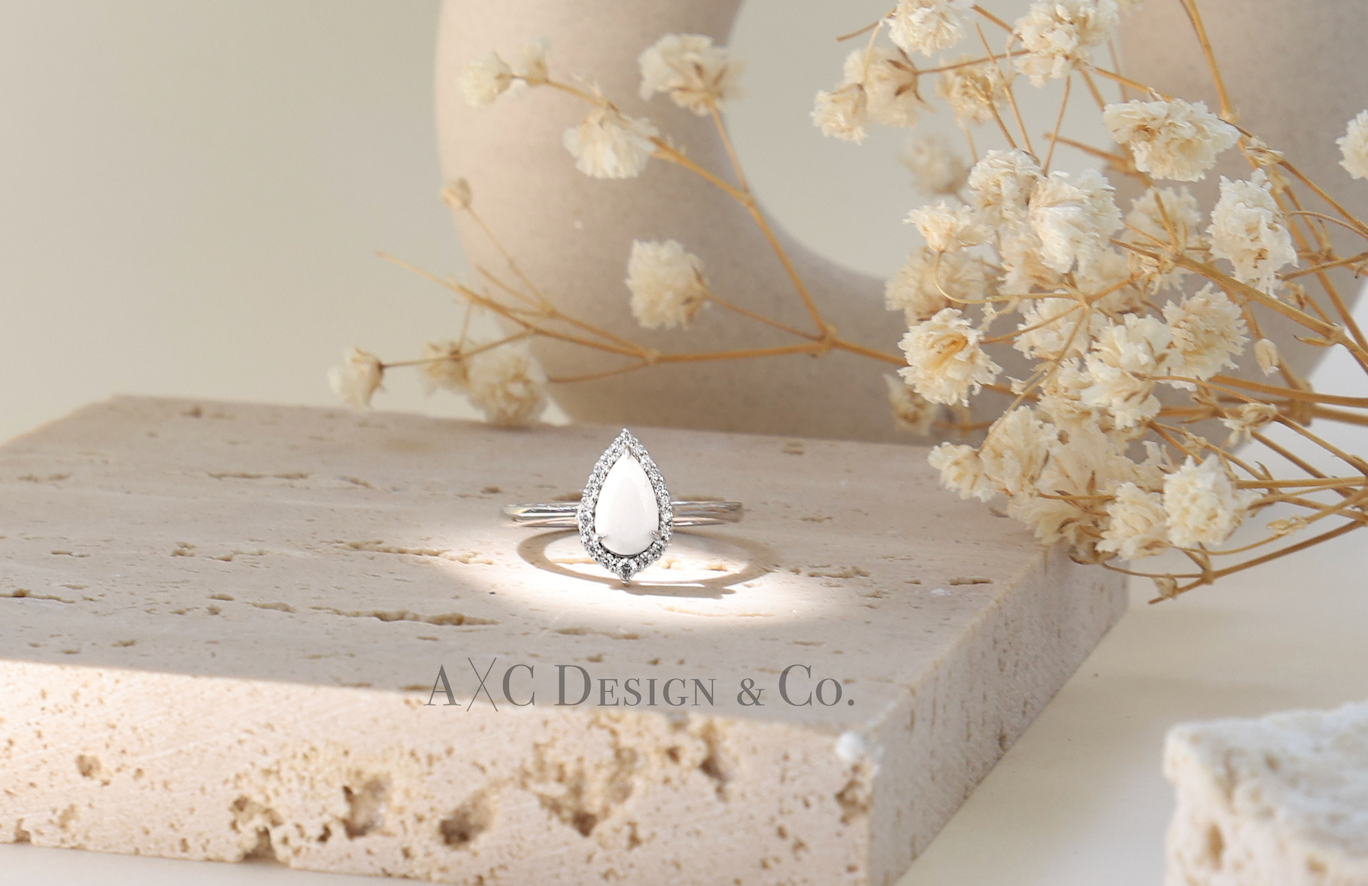 Grand Teardrop Stackable Breastmilk Ring (DIY KIT)