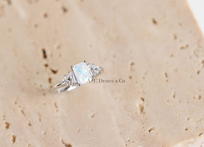 Emerald Opal Breastmilk Ring (DIY Kit)