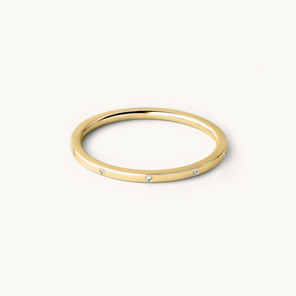 Ultra Thin Diamond Ring