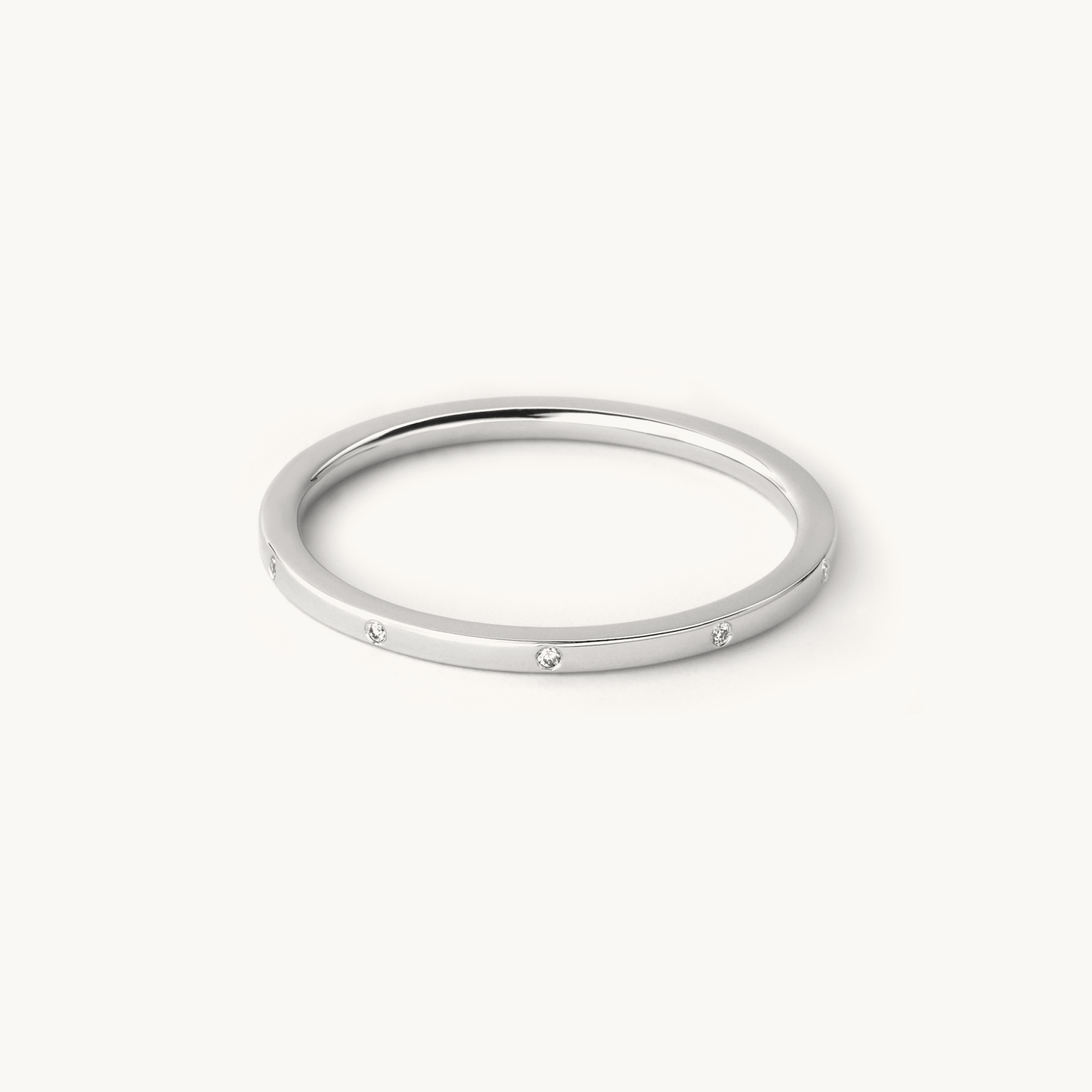 Ultra Thin Diamond Ring