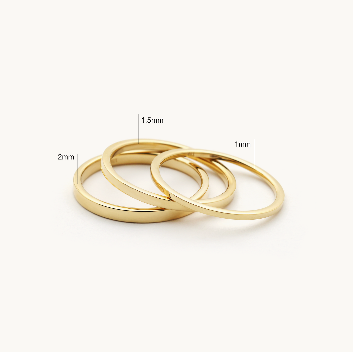 Ultra Thin Straight Edge Band