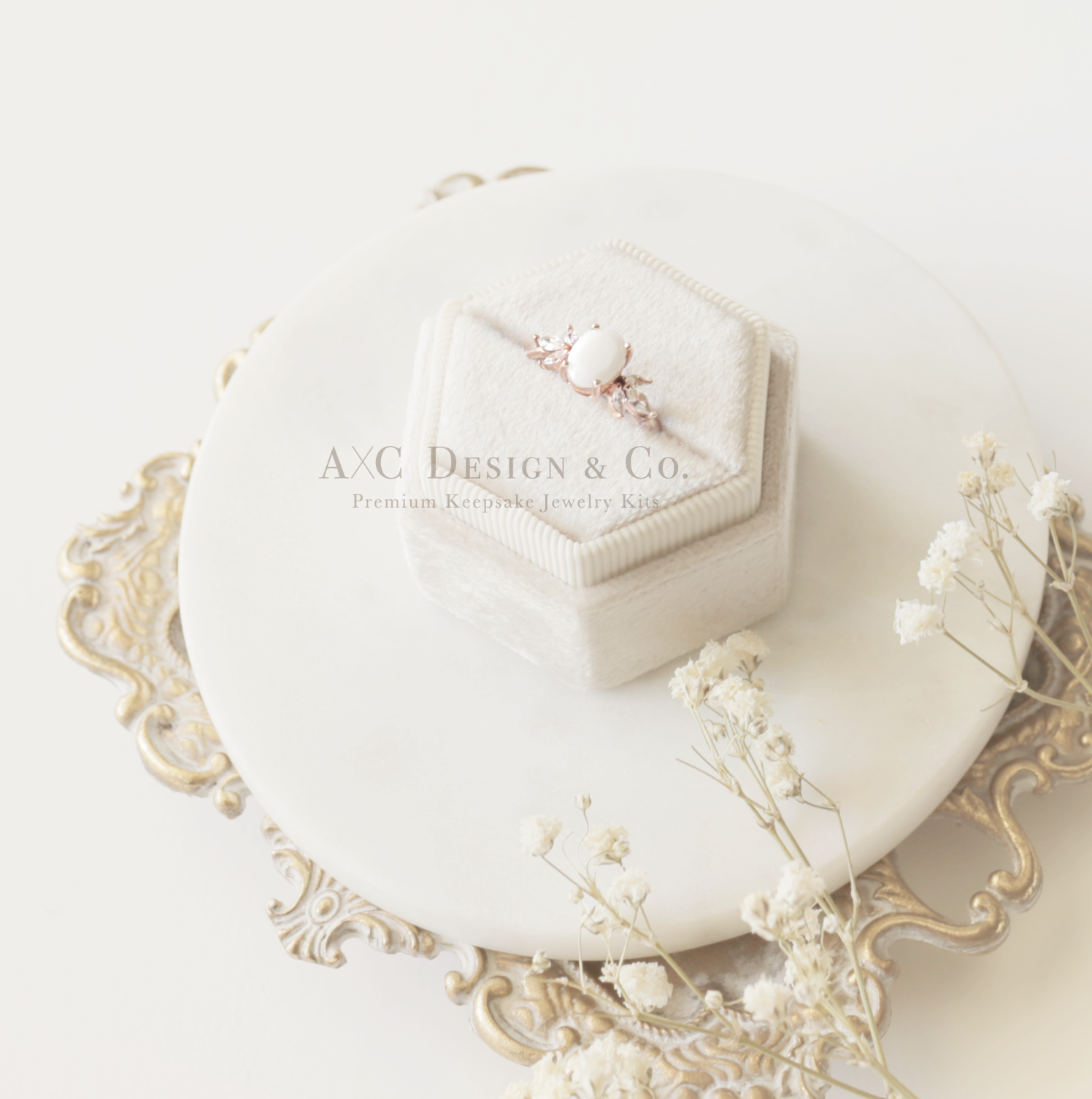 DIY Breastmilk Jewelry Kit - Round Stacking Ring — Mama Milk Fairy