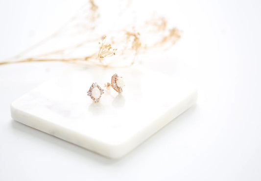 Expanded DIY breastmilk jewellery kit stainless steel – White
